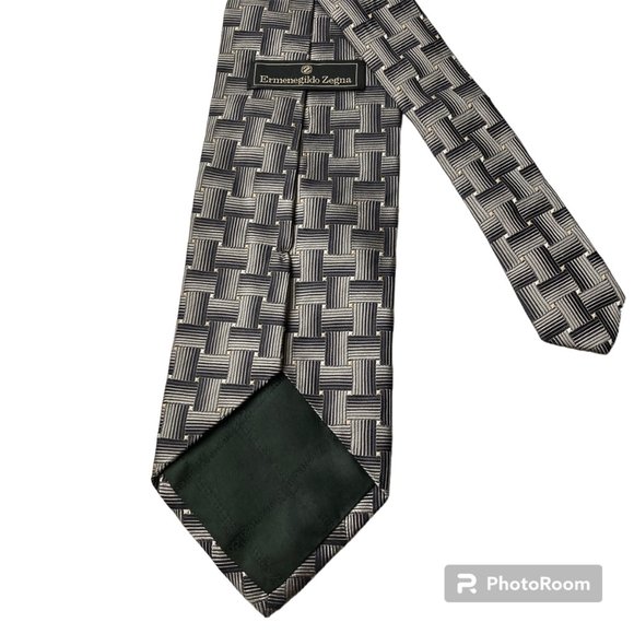 Ermenegildo Zegna Couture Tie. Made in Italy. - Picture 3 of 3